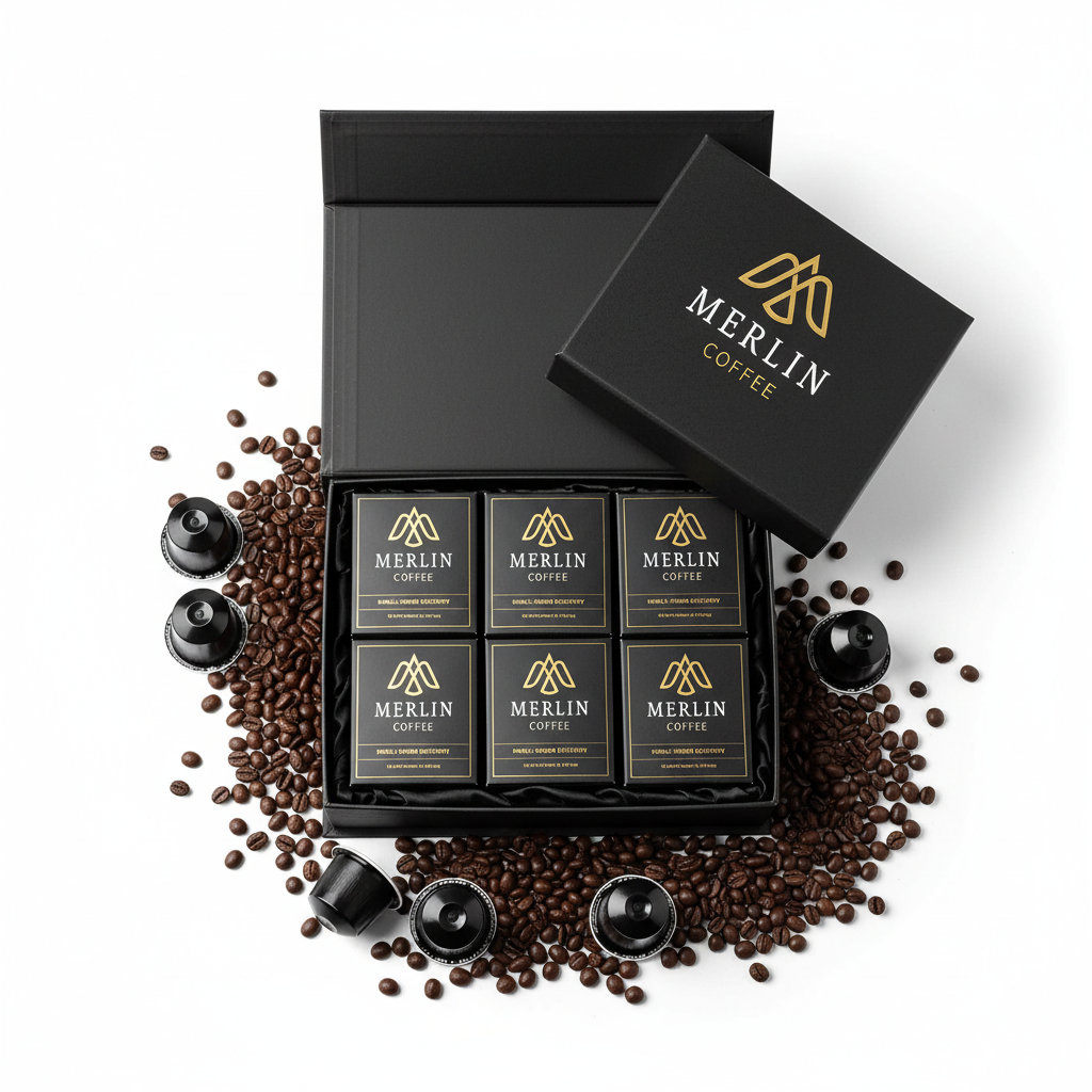 Pod Discovery Box - Single-Serve Coffee Collection - Merlin Coffee
