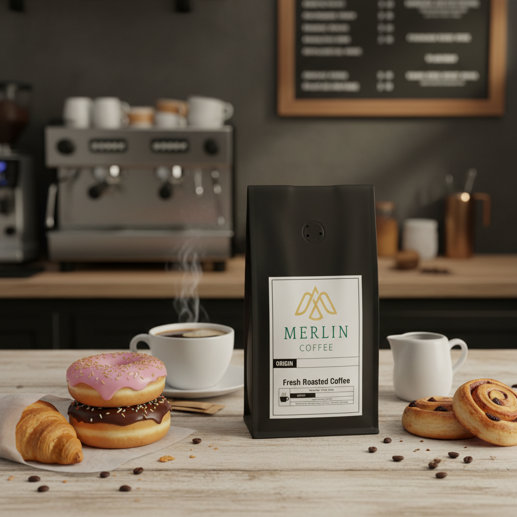 Gourmet Donut Shop - Merlin Coffee