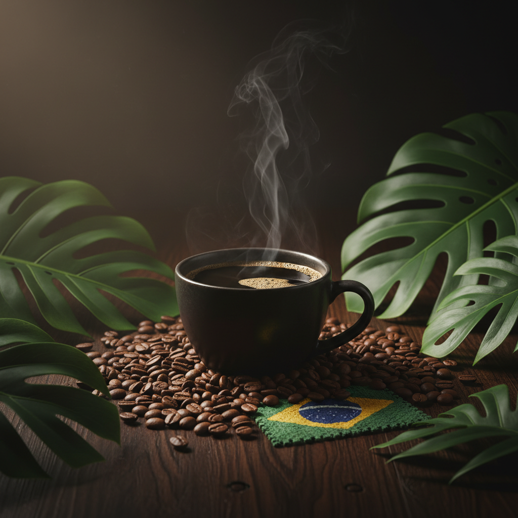 Brazil Santos Coffee - Single Origin Brazil - Merlin Coffee