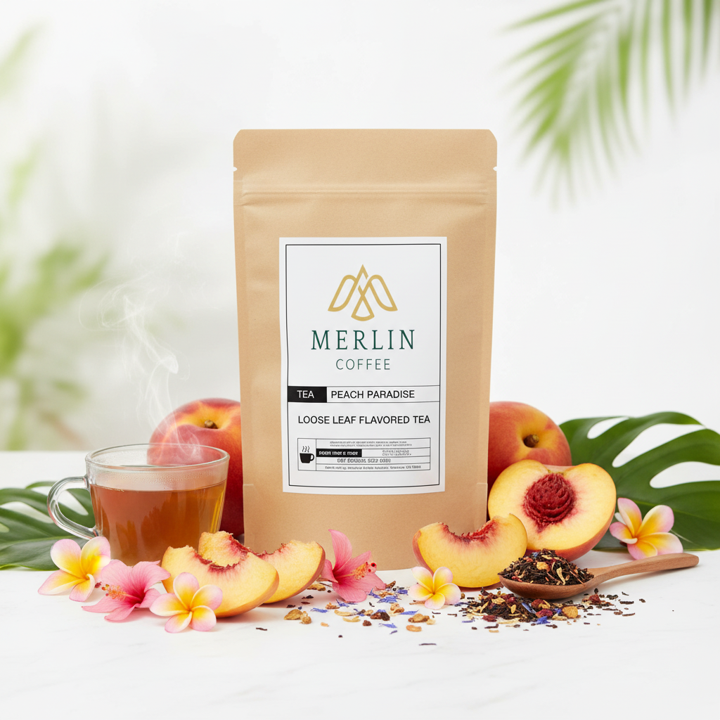 Peach Paradise - Merlin Coffee