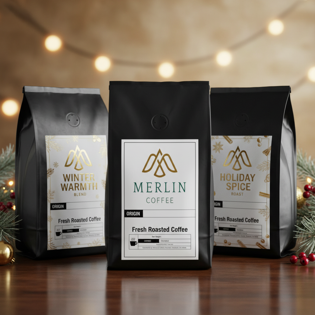 Seasonal Favorites - Holiday Coffee Collection - Merlin Coffee