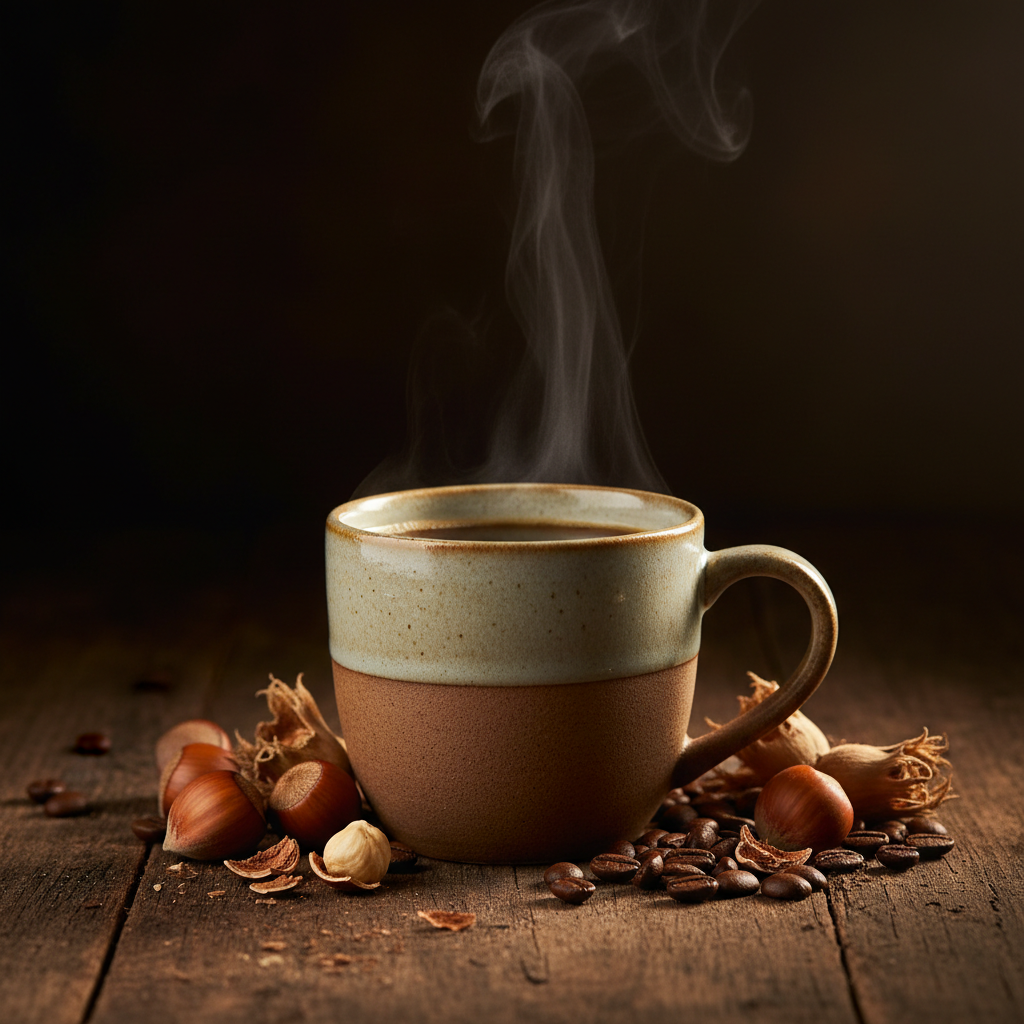 Hazelnut Coffee - Lifestyle - Merlin Coffee